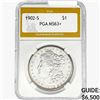 1902-S Morgan Silver Dollar PGA MS63+