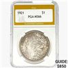 Image 1 : 1921 Morgan Silver Dollar PGA MS66