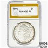 Image 1 : 1896 Morgan Silver Dollar PGA MS65 PL