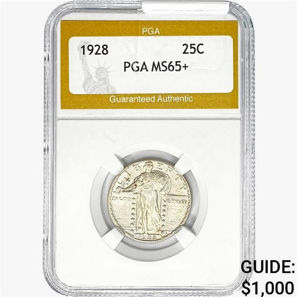 1928 Standing Liberty Quarter PGA MS65+
