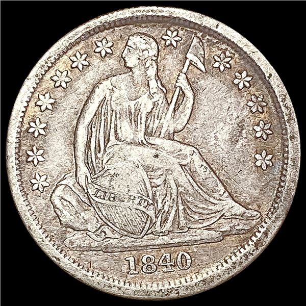 1840 O Seated Liberty Dime LIGHTLY CIRCULATED