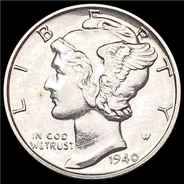 1940 Mercury Dime CHOICE PROOF