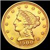 Image 1 : 1900 $2.50 Gold Quarter Eagle UNCIRCULATED