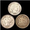 Image 1 : 1842-1913 [3] Type Coin Lot HIGH GRADE