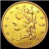Image 1 : 1835 $2.50 Gold Quarter Eagle CLOSELY UNCIRCULATED