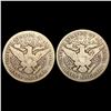 Image 2 : 1898 & 1901 [2] Barber Half Dollar HIGH GRADE