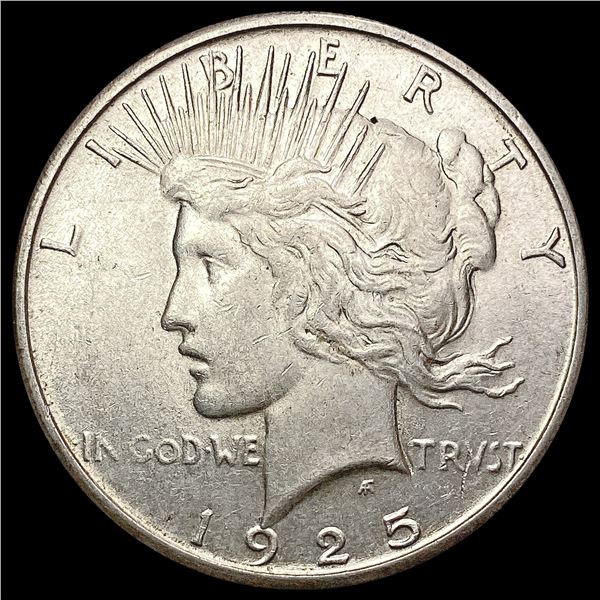1925 S Silver Peace Dollar CLOSELY UNCIRCULATED