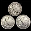 Image 2 : 1917-1946 [3] Walking Liberty Half Dollar HIGH GRADE