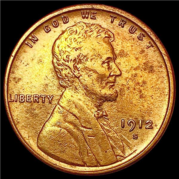 1912 S Wheat Cent UNCIRCULATED