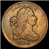 Image 1 : 1804 Draped Bust Half Cent NICELY CIRCULATED