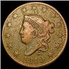 Image 1 : 1819 Coronet Head Large Cent NICELY CIRCULATED