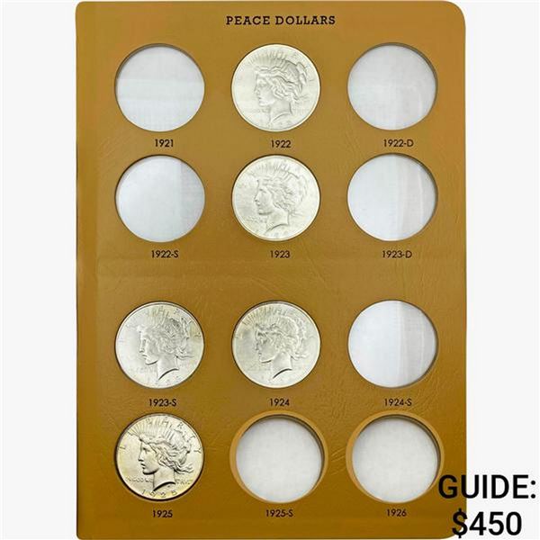 [5]1922-1925 Silver Peace Dollars Album