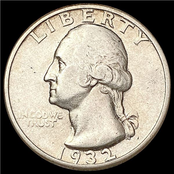 1932 D Washington Silver Quarter LIGHTLY CIRCULATED