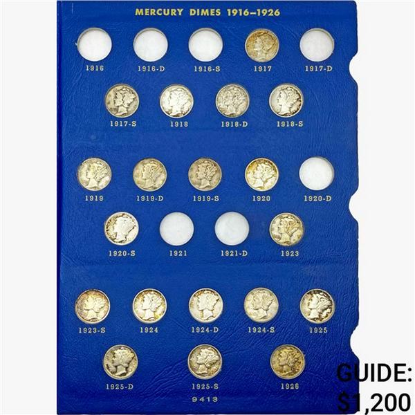 [58]1917-1945 Mercury Dimes Album