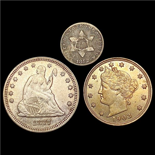 1852-1903 Type Coin Lot HIGH GRADE