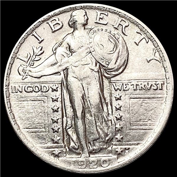 1920 Standing Liberty Quarter CHOICE AU