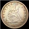 Image 1 : 1876 S Seated Liberty Quarter CLOSELY UNCIRCULATED
