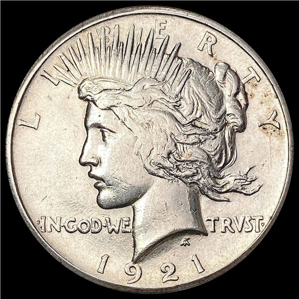 1921 Silver Peace Dollar CLOSELY UNCIRCULATED