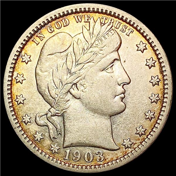 1903 Barber Quarter NEARLY UNCIRCULATED