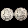 Image 1 : 1890- O & 1903 [2] Morgan Silver Dollar CHOICE AU