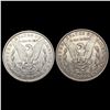 Image 2 : 1890- O & 1903 [2] Morgan Silver Dollar CHOICE AU