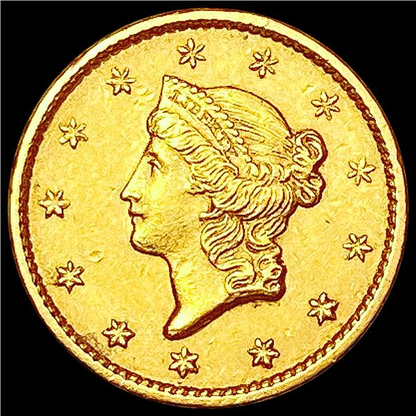 1852 Rare Gold Dollar CLOSELY UNCIRCULATED