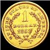 Image 2 : 1852 Rare Gold Dollar CLOSELY UNCIRCULATED