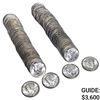 Image 1 : 1945-D UNC Rolls of Mercury Dimes [100 Coins]  GEMBU