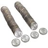Image 2 : 1945-D UNC Rolls of Mercury Dimes [100 Coins]  GEMBU