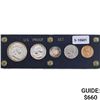 Image 1 : 1952 US Proof Mint Set [5 Coins]