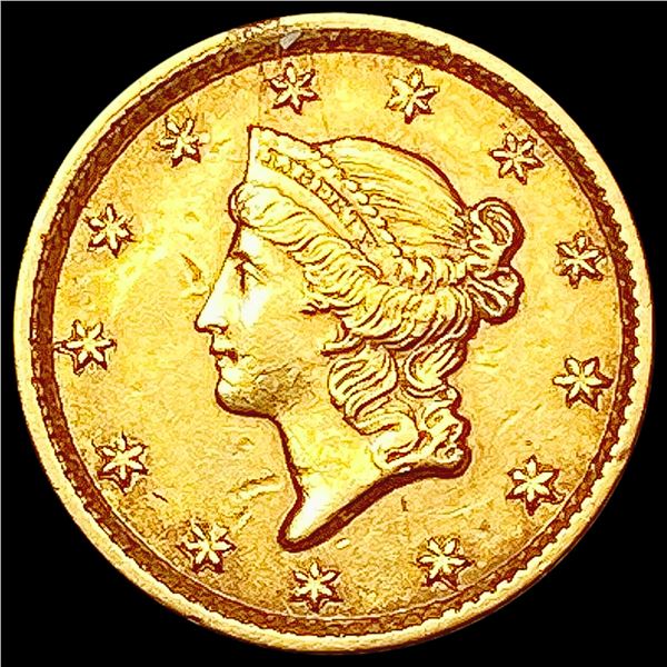 1854 Rare Gold Dollar UNCIRCULATED