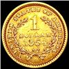 Image 2 : 1854 Rare Gold Dollar UNCIRCULATED