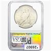 Image 2 : 1935 Silver Peace Dollar PGA MS64+