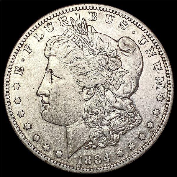 1884-S Morgan Silver Dollar CLOSELY UNCIRCULATED