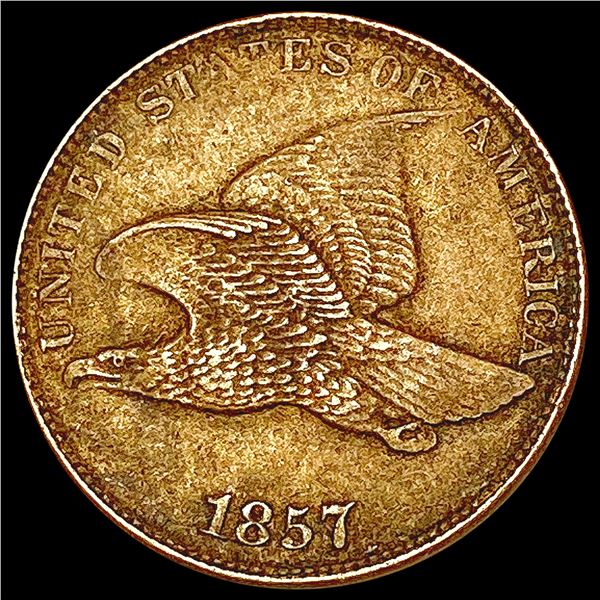 1857 Flying Eagle Cent CLOSELY UNCIRCULATED