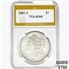 Image 1 : 1881-S Morgan Silver Dollar PGA MS66