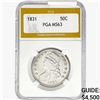Image 1 : 1831 Capped Bust Half Dollar PGA MS63