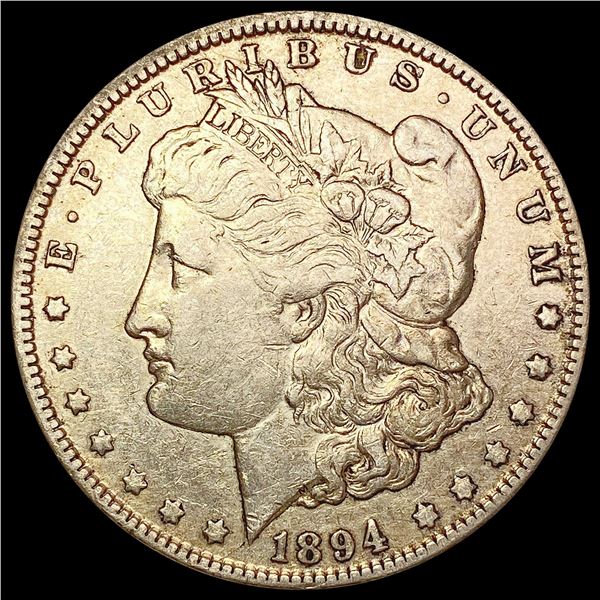 1894-O Morgan Silver Dollar NEARLY UNCIRCULATED