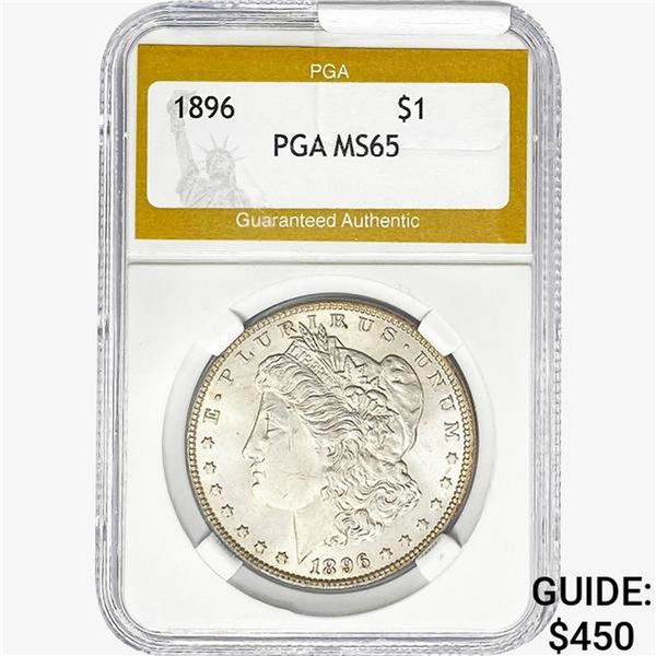 1896 Morgan Silver Dollar PGA MS65