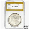 Image 1 : 1896 Morgan Silver Dollar PGA MS65
