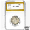 Image 1 : 1926 Standing Liberty Quarter PGA MS64