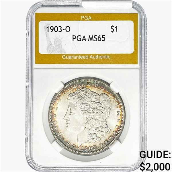 1903-O Morgan Silver Dollar PGA MS65