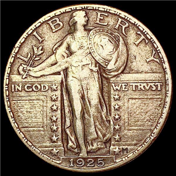 1925 Standing Liberty Quarter NEARLY UNCIRCULATED