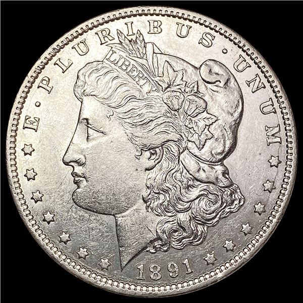 1891-CC Morgan Silver Dollar UNCIRCULATED