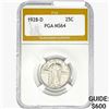 Image 1 : 1928-D Standing Liberty Quarter PGA MS64