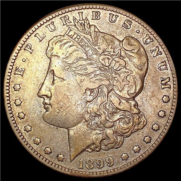 1899-S Morgan Silver Dollar NEARLY UNCIRCULATED