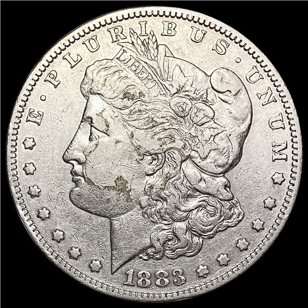 1883-S Morgan Silver Dollar NEARLY UNCIRCULATED