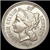 Image 1 : 1870 Nickel Three Cent CLOSELY UNCIRCULATED
