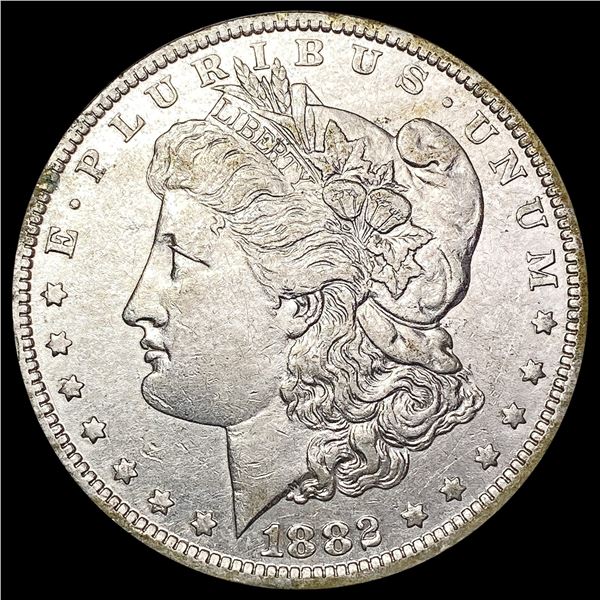 1882-O/S Morgan Silver Dollar CLOSELY UNCIRCULATED
