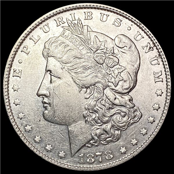 1878 Morgan Silver Dollar CLOSELY UNCIRCULATED